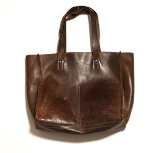 J.Crew Leather Tote Bag